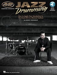 Jazz Drumming Drum Set Book with Online Audio Access cover